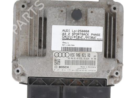 Engine control unit (ECU) AUDI A3 Sportback (8PA) 1.9 TDI | BP31887450M57