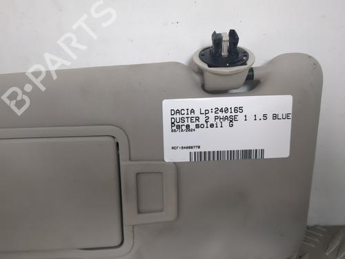 Left sun visor DACIA DUSTER (HM_) 1.5 dCi 115 4x4 (HMAD) | BP25655004I1  - Image 5