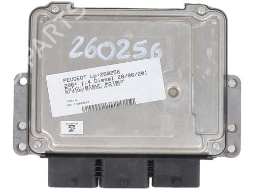 Engine control unit (ECU) PEUGEOT 206+ (2L_, 2M_) 1.4 HDi eco 70 | BP39761969M57 - Image 3