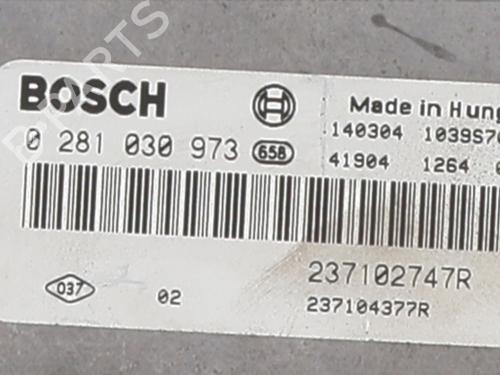 Engine control unit (ECU) RENAULT CAPTUR I (J5_, H5_) 1.5 dCi 90 (J5N4, J5M5, J5MW, J5M6, J5AL, J5AJ) | BP26153607M57 - Image 3