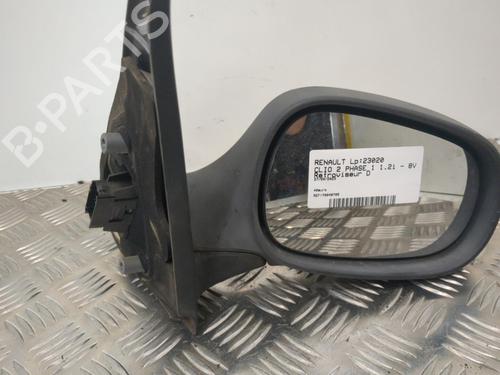 Right mirror RENAULT CLIO II (BB_, CB_) 1.2 (BB0A, BB0F, BB10, BB1K, BB28, BB2D, BB2H, CB0A,... | BP25661273C27 