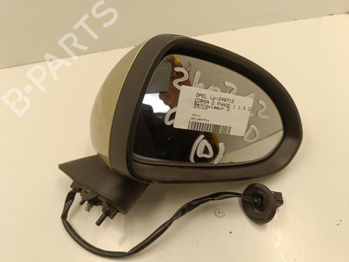 Used Right mirror OPEL CORSA D (S07) 1.3 CDTI (L08, L68) (90 hp) 25656259