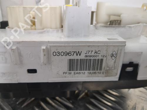 AC Styreenhet / Manøvreringsenhet RENAULT CLIO III (BR0/1, CR0/1) 1.5 dCi (C/BR0G, C/BR1G) | BP25656527I5 