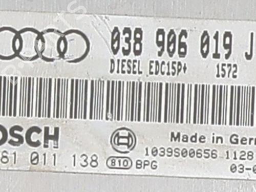 Engine control unit (ECU) AUDI A4 B5 (8D2) 1.9 TDI | BP25658652M57  - Image 7