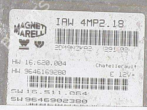 Engine control unit (ECU) CITROËN C8 (EA_, EB_) 2.0 HDi 165 | BP25659309M57  - Image 7