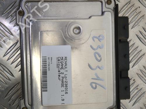 Used Engine control unit (ECU) RENAULT MEGANE II (BM0/1_, CM0/1_) 1.9 dCi (BM0G, CM0G) (120 hp) 25660903