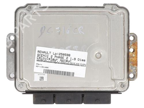 Engine control unit (ECU) RENAULT SCÉNIC II (JM0/1_) 1.9 dCi (JM14) | BP32044861M57  - Image 5