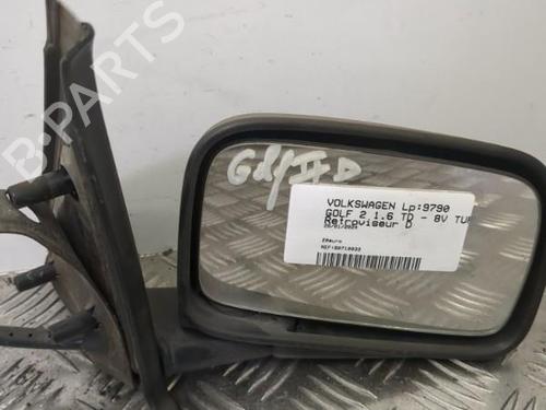 Used Right mirror VW GOLF II (19E, 1G1) 1.6 TD (60 hp) 25657258