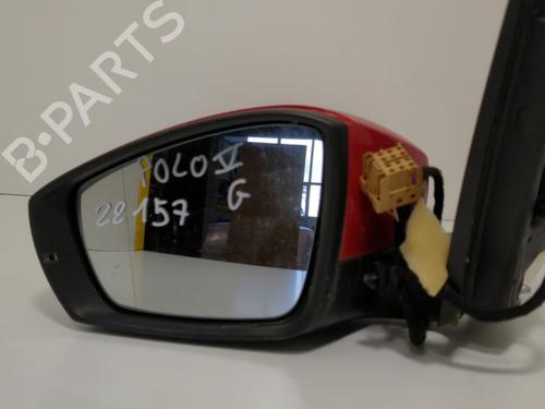Used Left mirror VW POLO V (6R1, 6C1) 1.6 TDI (90 hp) 25657848