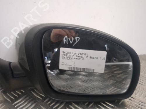 Right mirror SKODA FABIA II Combi (545) 1.6 TDI | BP25658174C27 
