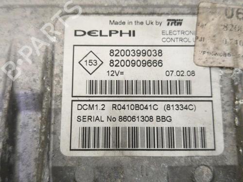 Engine control unit (ECU) RENAULT KANGOO / GRAND KANGOO II (KW0/1_) 1.5 dCi 90 (KW05, KW08, KW0G, KW11) | BP25656087M57