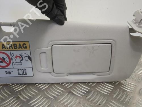 Used Right sun visor Right sun visor RENAULT CLIO V (B7_) 1.0 TCe 90 (B7MT) (91 hp) 25655478 25655478
