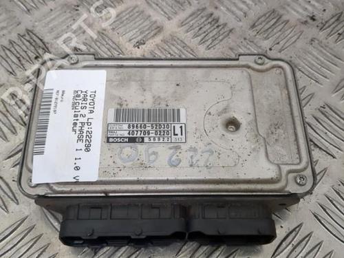 Used Engine control unit (ECU) TOYOTA YARIS (_P9_) 1.0 VVT-i (KSP90_, KSP90R) (69 hp) 25660707