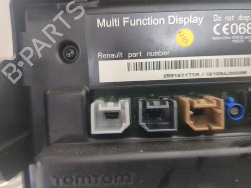 Display monitor RENAULT MEGANE III Coupe (DZ0/1_) 1.6 dCi (DZ00, DZ12, DZ2A, DZ13) | BP25659835C48 