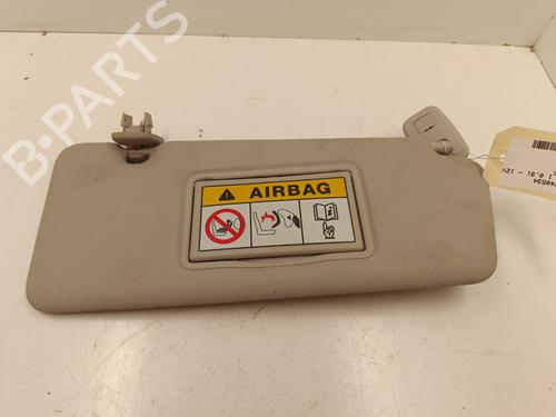 Used Right sun visor RENAULT CLIO IV (BH_) 0.9 TCe 90 (BHNF, BHMA, BHMH, BHJK, BHJR) (90 hp) 25656223