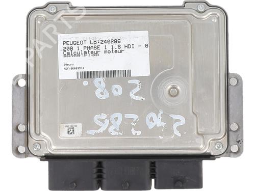 Engine control unit (ECU) PEUGEOT 208 I (CA_, CC_) 1.6 HDi | BP25656452M57 - Image 3