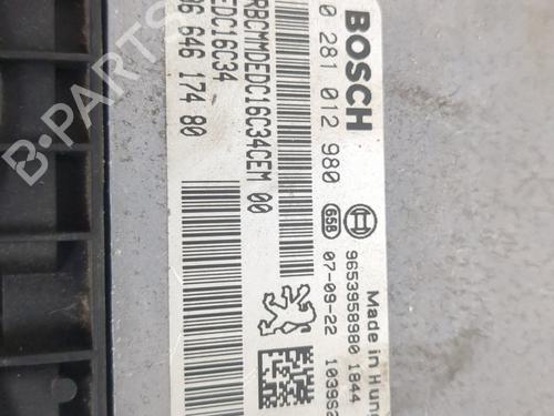 Motorstyringsenhed CITROËN C4 Picasso I MPV (UD_) 1.6 HDi | BP25656469M57 