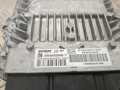 Computer motormanagement PEUGEOT 407 (6D_) 2.0 HDi 135 (6DRHRH, 6DRHRE, 6DRHRG, 6DRHRJ) | BP25657498M57 
