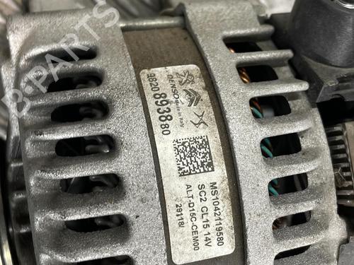 Alternator PEUGEOT 308 SW II (LC_, LJ_, LR_, LX_, L4_) 1.5 BlueHDi 100 | BP25668282M7 