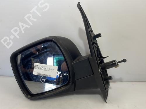 Used Left mirror RENAULT KANGOO / GRAND KANGOO II (KW0/1_) 1.5 dCi 90 (KW05, KW08, KW0G, KW11) (90 hp) 28361040
