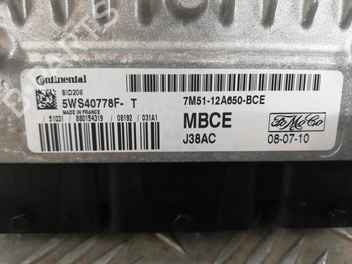 Engine control unit (ECU) FORD FOCUS II (DA_, HCP, DP) 1.8 TDCi | BP25667410M57 - Image 2
