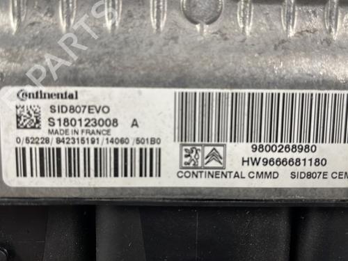 Electronic module PEUGEOT 3008 I MPV (0U_) 1.6 HDi | BP25661979M83 