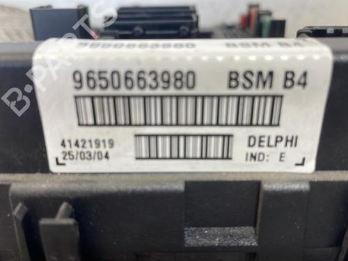 Fuse box PEUGEOT 206 SW (2E/K) 1.4 HDi | BP25669539E1