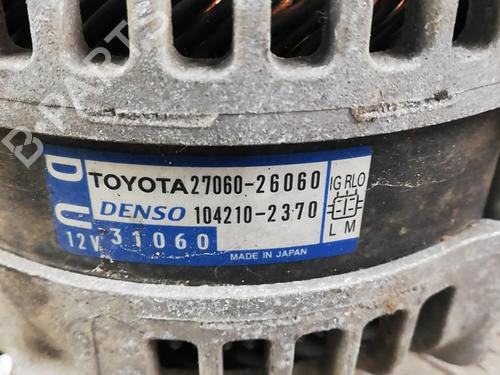 Alternator TOYOTA RAV 4 III (_A3_) 2.2 D 4WD (ALA30_, ALA30R) | BP25663077M7 
