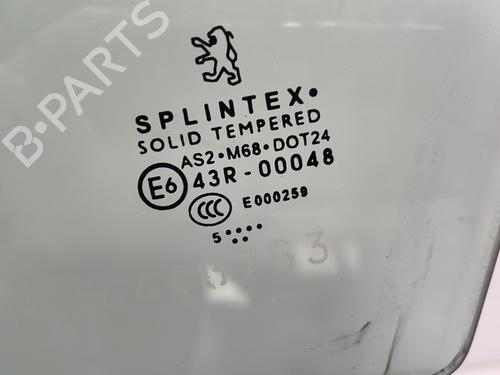 Front left door window PEUGEOT 307 (3A/C) 1.6 HDi | BP26168503C18 