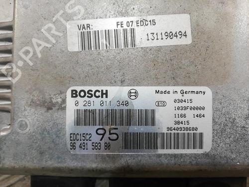 Used Engine control unit (ECU) Engine control unit (ECU) CITROËN C5 I (DC_) 2.0 HDi (DCRHZB, DCRHZE) (109 hp) 25662513 25662513