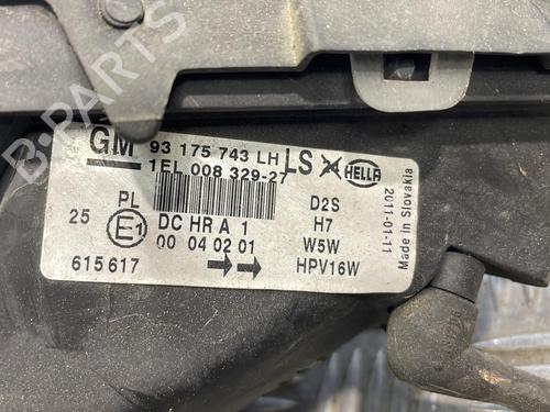 Scheinwerfer links OPEL ASTRA G Hatchback (T98) 2.2 DTI (F08, F48) | BP25665429C28 