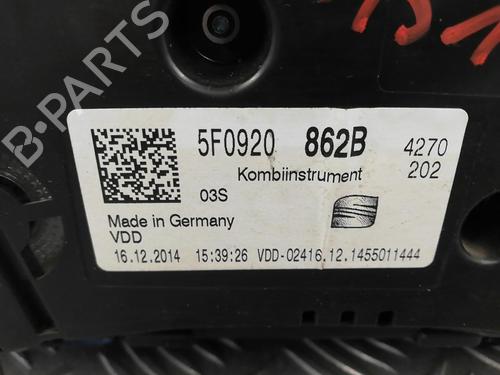 Instrument cluster SEAT LEON (5F1) 1.2 TSI | BP25665234C47 - Image 2