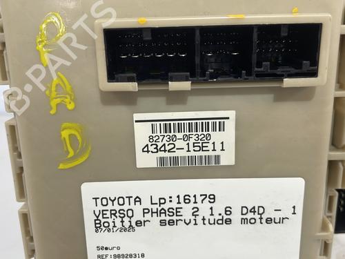 Fuse box TOYOTA VERSO (_R2_) 1.6 D4-D (WAR20_) | BP25666866E1