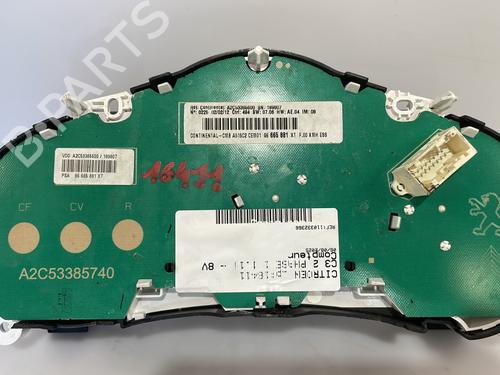 Instrument cluster CITROËN C3 II (SC_) 1.1 i | BP27928237C47 - Image 3