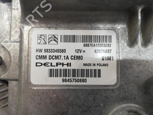 Engine control unit (ECU) PEUGEOT EXPERT Van (V_) 2.0 BlueHDi 145 | BP25667669M57 - Image 4