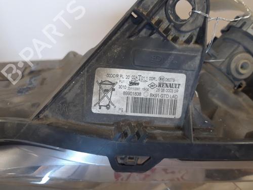 Left headlight RENAULT LAGUNA III (BT0/1) 2.0 dCi (BT01, BT08, BT09, BT0E, BT0K, BT12, BT1C, BT1D,... | BP25666190C28
