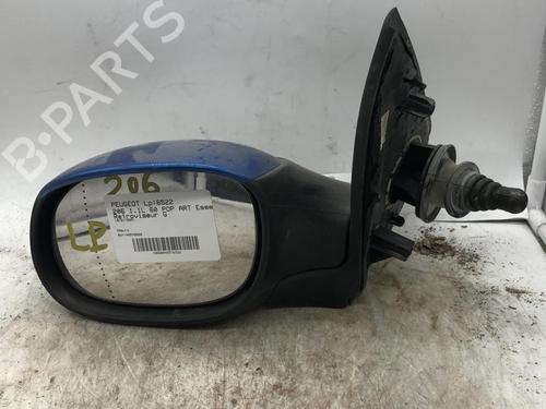 Used Left mirror Left mirror PEUGEOT 206 Hatchback (2A/C) [1998-2012] 25671175 25671175