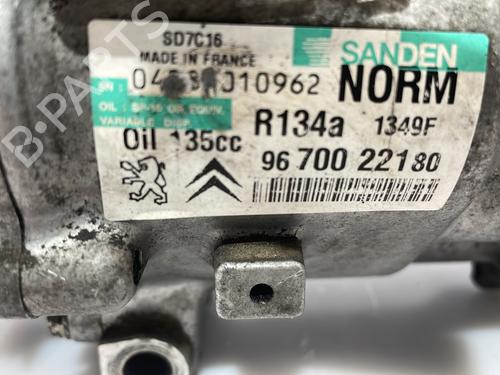 Used AC compressor AC compressor CITROËN C5 I (DC_) 2.2 HDi (DC4HXB, DC4HXE) (133 hp) 25666911 25666911