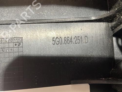 Armrest / Center console VW GOLF VII (5G1, BQ1, BE1, BE2) 1.4 TSI | BP27926594I20 