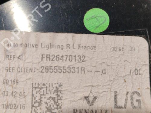 Used Left tailgate light Left tailgate light RENAULT TALISMAN (LP_) 1.6 dCi 130 (130 hp) 36469746 36469746