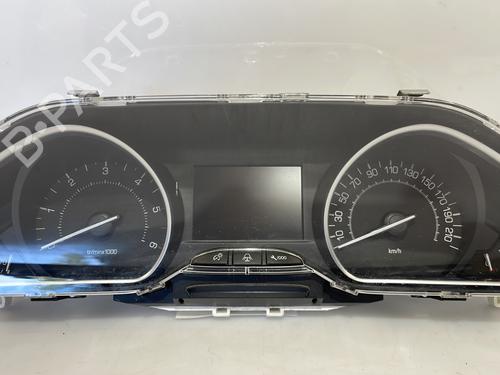 Used Instrument cluster PEUGEOT 208 I (CA_, CC_) 1.6 HDi (92 hp) 25661563