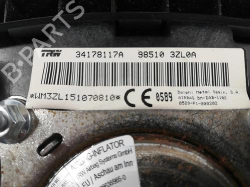 Førerens kollisjonspute NISSAN PULSAR Hatchback (C13) 1.5 dCi | BP25665155C9 