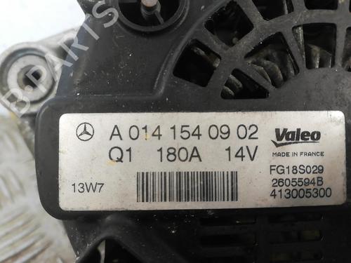 Used Alternator MERCEDES-BENZ GL-CLASS (X166) GL 500 4-matic (166.873) (435 hp) 25662647
