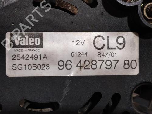 Used Alternator Alternator PEUGEOT 206 Hatchback (2A/C) 1.4 HDi eco 70 (68 hp) 39986983 39986983