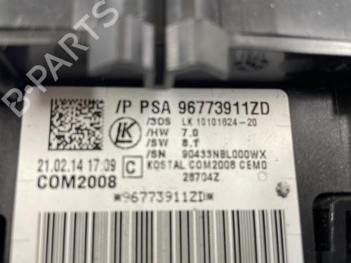 Steering column stalk PEUGEOT 3008 I MPV (0U_) 1.6 HDi | BP25661980I23 