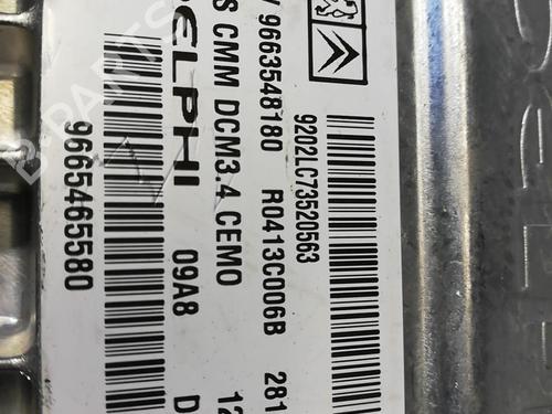 Engine control unit (ECU) PEUGEOT 407 (6D_) 2.0 HDi 135 (6DRHRH, 6DRHRE, 6DRHRG, 6DRHRJ) | BP25668247M57 - Image 4