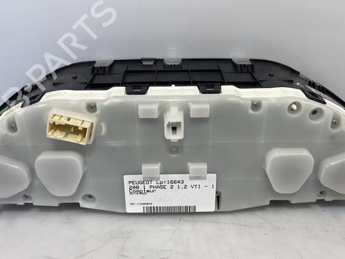 Instrument cluster PEUGEOT 208 I (CA_, CC_) 1.2 VTI 82 | BP29353631C47 