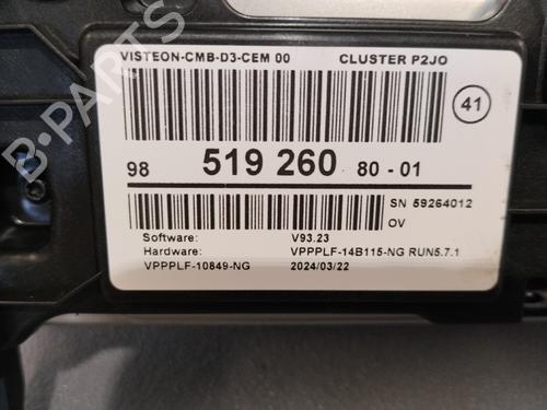 instrument-cluster-opel-corsa-f-p2jo-2019-37735604 main image