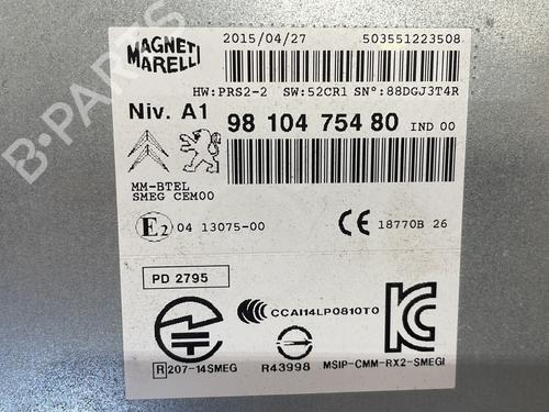 Radio PEUGEOT 308 SW II (LC_, LJ_, LR_, LX_, L4_) 1.6 BlueHDi 120 | BP25735031E6 