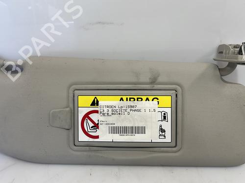 Right sun visor CITROËN C3 III Van (SX_, SY_) BlueHDi 100 | BP25866695I2 - Image 4